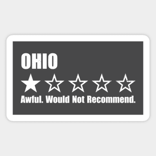 Ohio One Star Review Magnet